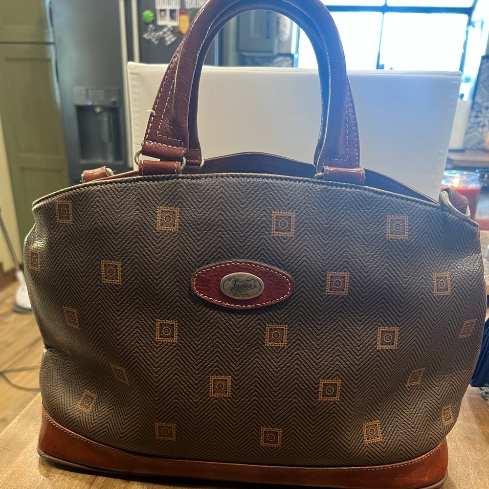 TEXIER Vintage French Leather Bag